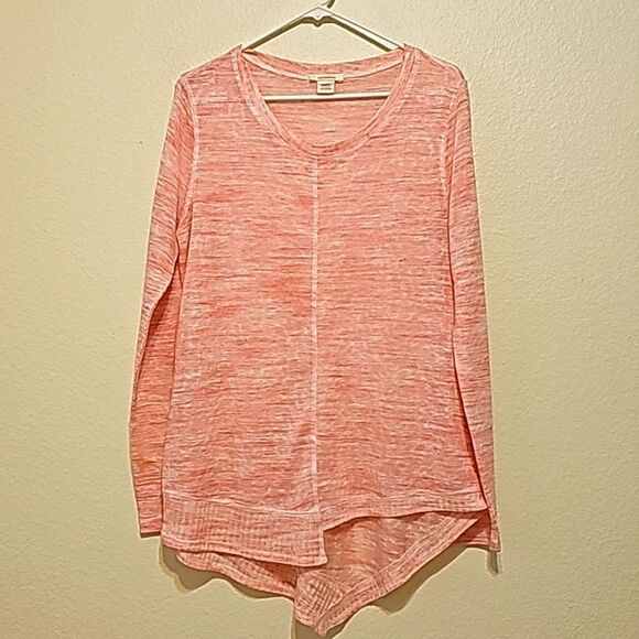 Sundance Pink Poly-blend Light Weight Sweater Women’s Size XS Asymmetrical Hem - Picture 1 of 6
